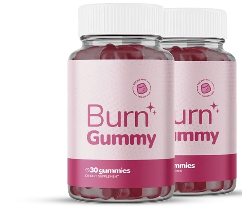 Two bottles of Burn Gummy, the starter package