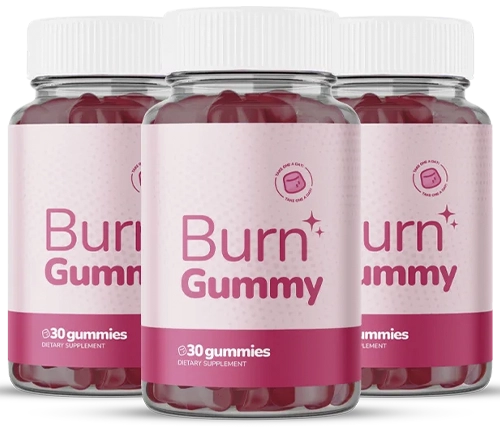 Burn Gummy bottles containing berry-flavored chromium, berberine and cinnamon gummies